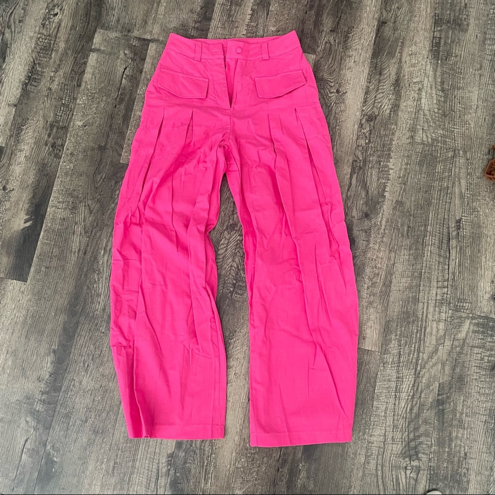 Wide legged cotton pants size M